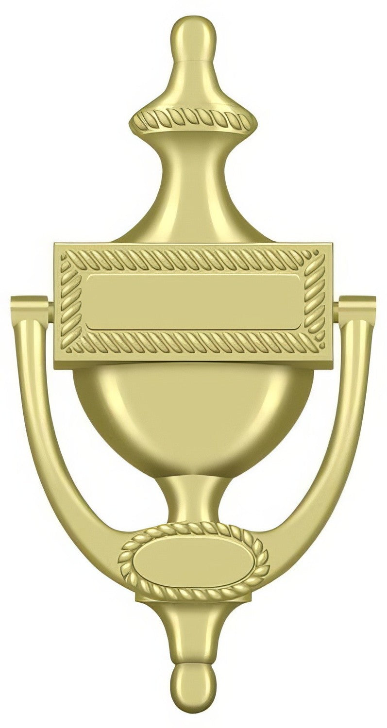 Deltana DKR75 7-3/4" x 3-7/8" Victorian Rope Door Knocker