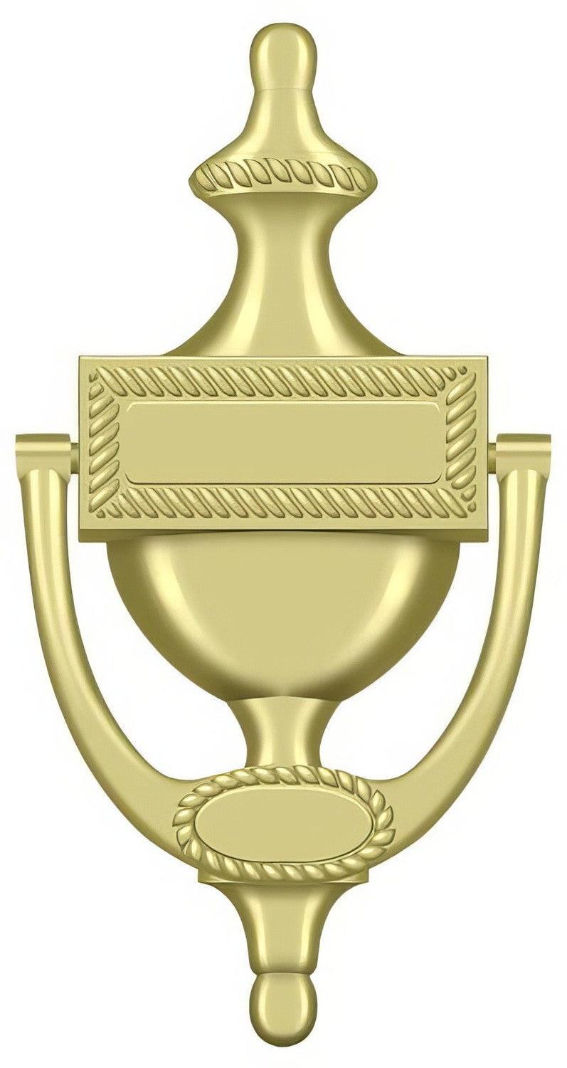 Deltana DKR75 7-3/4" x 3-7/8" Victorian Rope Door Knocker.