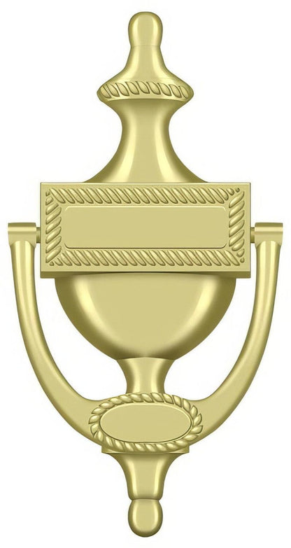 Deltana DKR75 7-3/4" x 3-7/8" Victorian Rope Door Knocker.