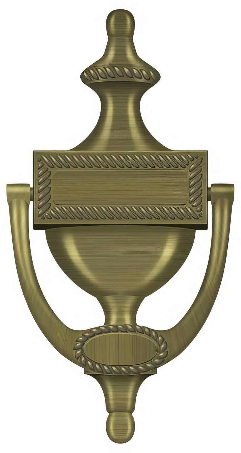 Deltana DKR75 7-3/4" x 3-7/8" Victorian Rope Door Knocker