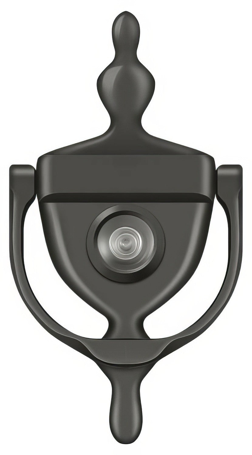 Deltana DKV630 5-7/8" Door Knocker with Glass Lens Viewer