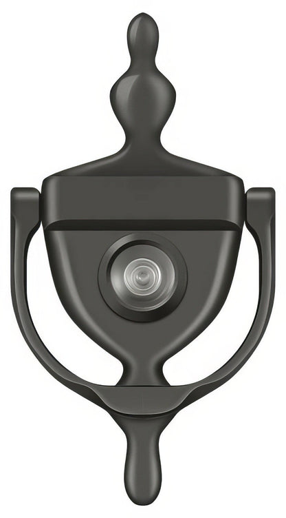 Deltana DKV630 5-7/8" Door Knocker with Glass Lens Viewer