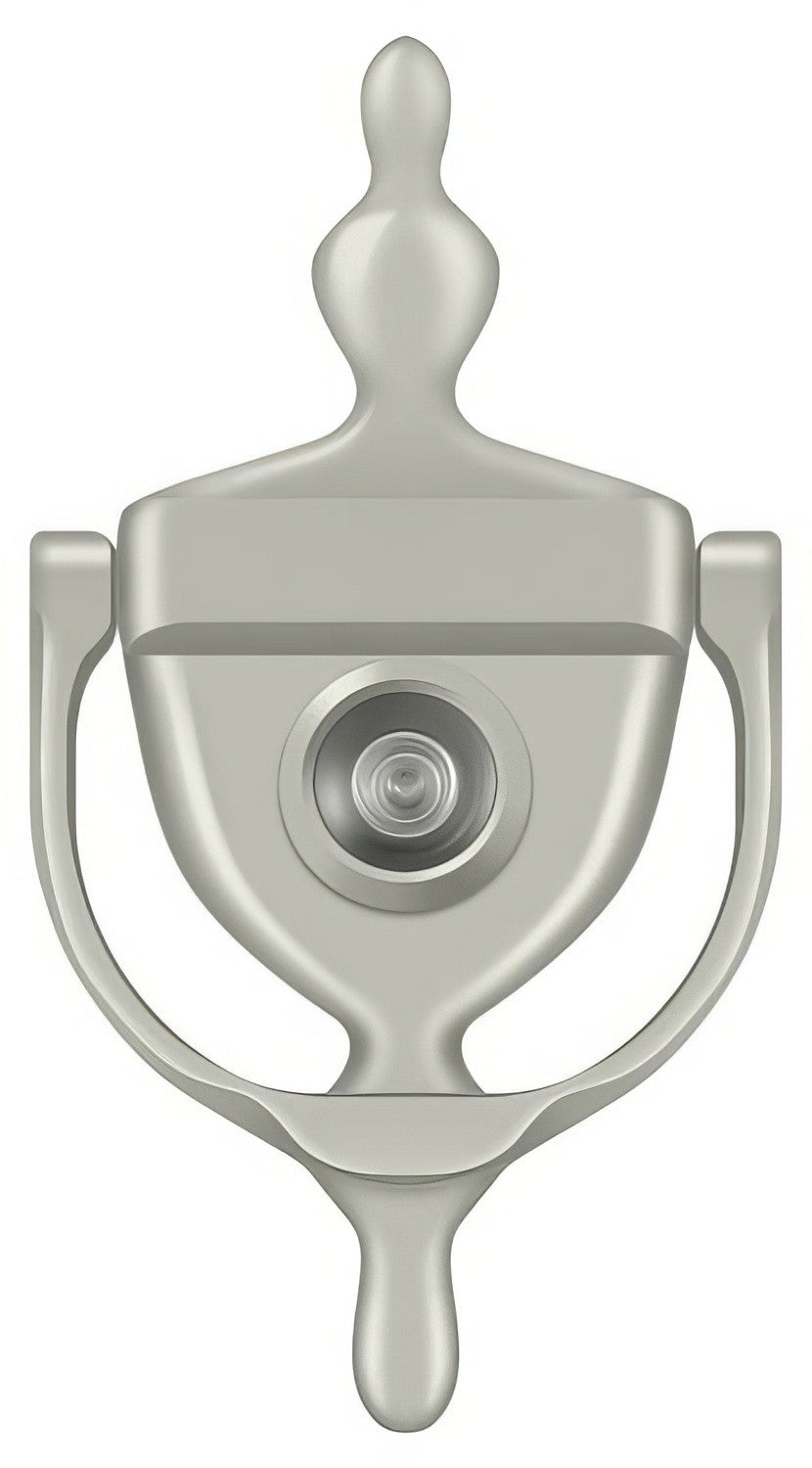 Deltana DKV630 5-7/8" Door Knocker with Glass Lens Viewer