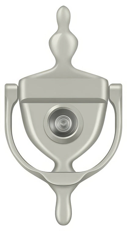 Deltana DKV630 5-7/8" Door Knocker with Glass Lens Viewer
