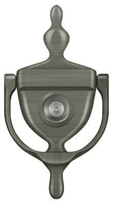 Deltana DKV630 5-7/8" Door Knocker with Glass Lens Viewer