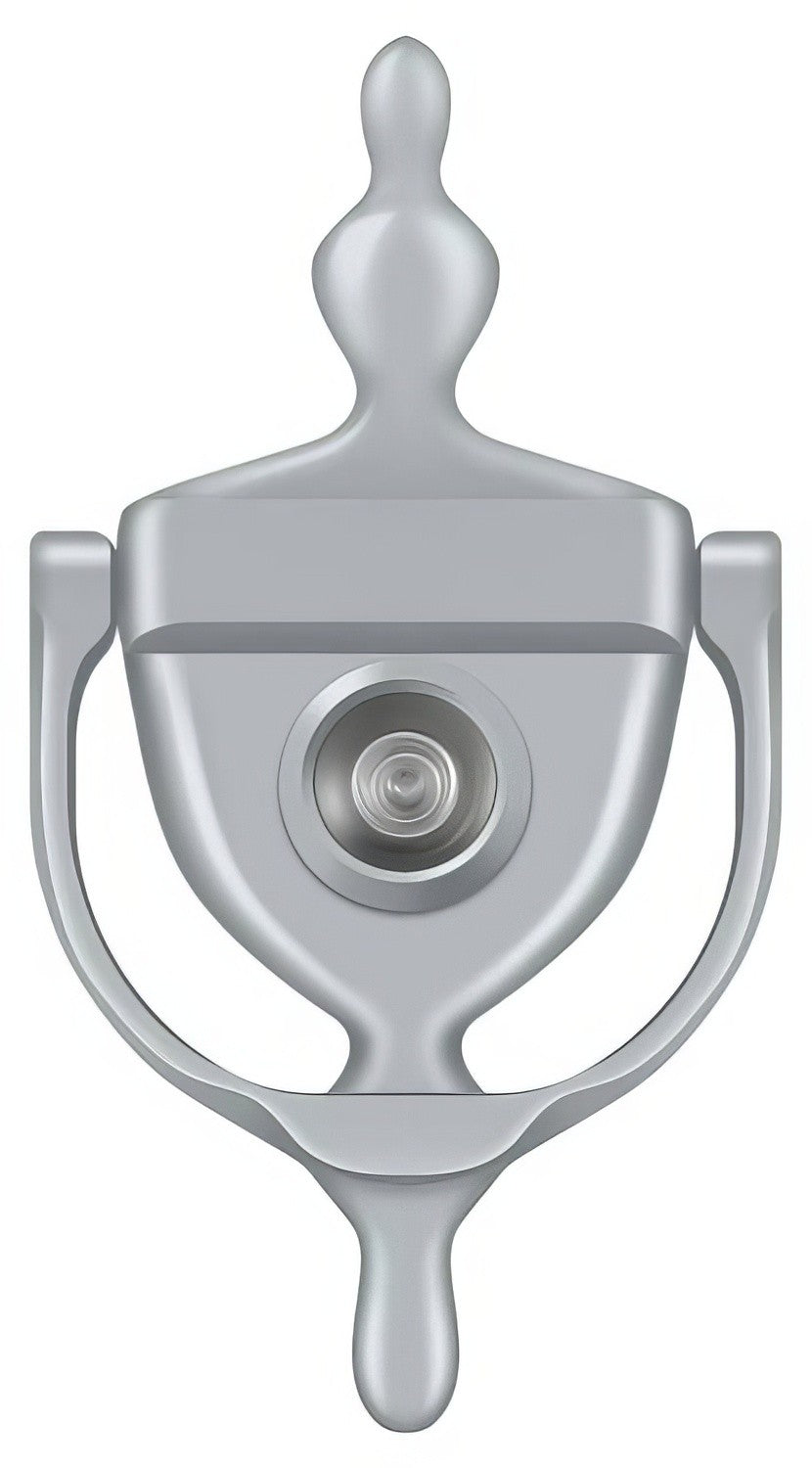 Deltana DKV630 5-7/8" Door Knocker with Glass Lens Viewer