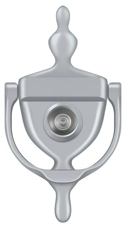 Deltana DKV630 5-7/8" Door Knocker with Glass Lens Viewer