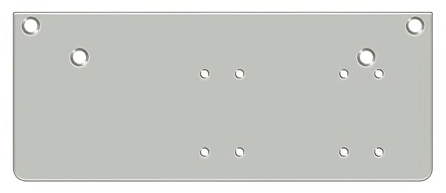 Deltana DP4041P 13" x 5" Drop Plate for Door Closer with Parallel Arm Installation