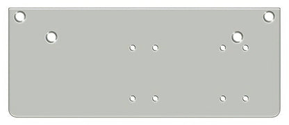 Deltana DP4041P 13" x 5" Drop Plate for Door Closer with Parallel Arm Installation