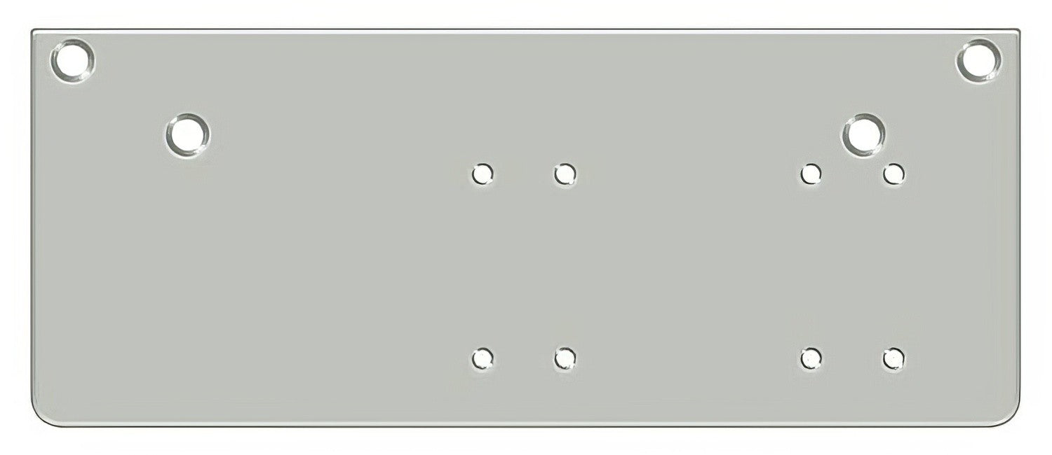 Deltana DP4041P 13" x 5" Drop Plate for Door Closer with Parallel Arm Installation