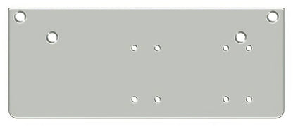 Deltana DP4041P 13" x 5" Drop Plate for Door Closer with Parallel Arm Installation