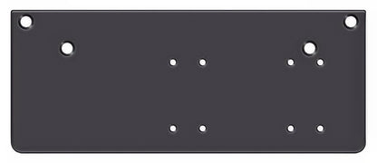 Deltana DP4041P 13" x 5" Drop Plate for Door Closer with Parallel Arm Installation