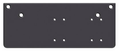 Deltana DP4041P 13" x 5" Drop Plate for Door Closer with Parallel Arm Installation