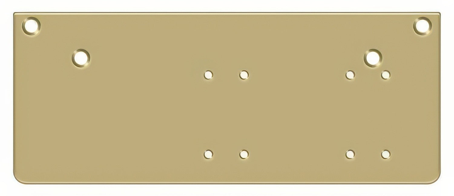 Deltana DP4041P 13" x 5" Drop Plate for Door Closer with Parallel Arm Installation