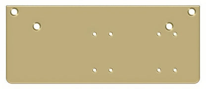 Deltana DP4041P 13" x 5" Drop Plate for Door Closer with Parallel Arm Installation