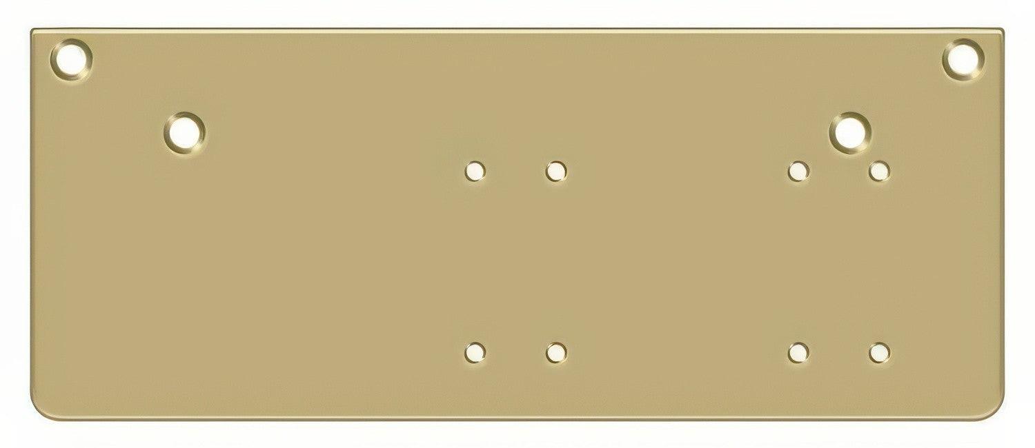 Deltana DP4041P 13" x 5" Drop Plate for Door Closer with Parallel Arm Installation