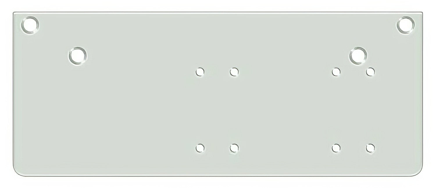 Deltana DP4041P 13" x 5" Drop Plate for Door Closer with Parallel Arm Installation