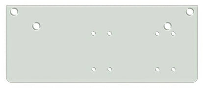 Deltana DP4041P 13" x 5" Drop Plate for Door Closer with Parallel Arm Installation