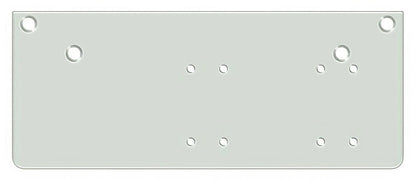 Deltana DP4041P 13" x 5" Drop Plate for Door Closer with Parallel Arm Installation