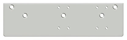 Deltana DP4041S 13" x 3-5/8" Drop Plate for Door Closer with Standard Arm Installation
