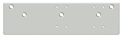 Deltana DP4041S 13" x 3-5/8" Drop Plate for Door Closer with Standard Arm Installation