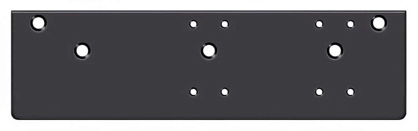 Deltana DP4041S 13" x 3-5/8" Drop Plate for Door Closer with Standard Arm Installation