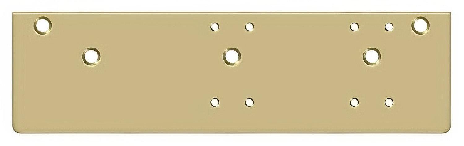 Deltana DP4041S 13" x 3-5/8" Drop Plate for Door Closer with Standard Arm Installation