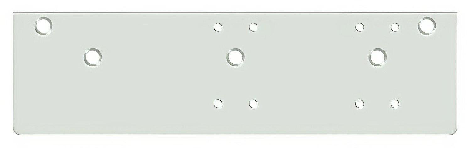 Deltana DP4041S 13" x 3-5/8" Drop Plate for Door Closer with Standard Arm Installation