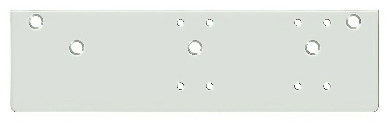 Deltana DP4041S 13" x 3-5/8" Drop Plate for Door Closer with Standard Arm Installation