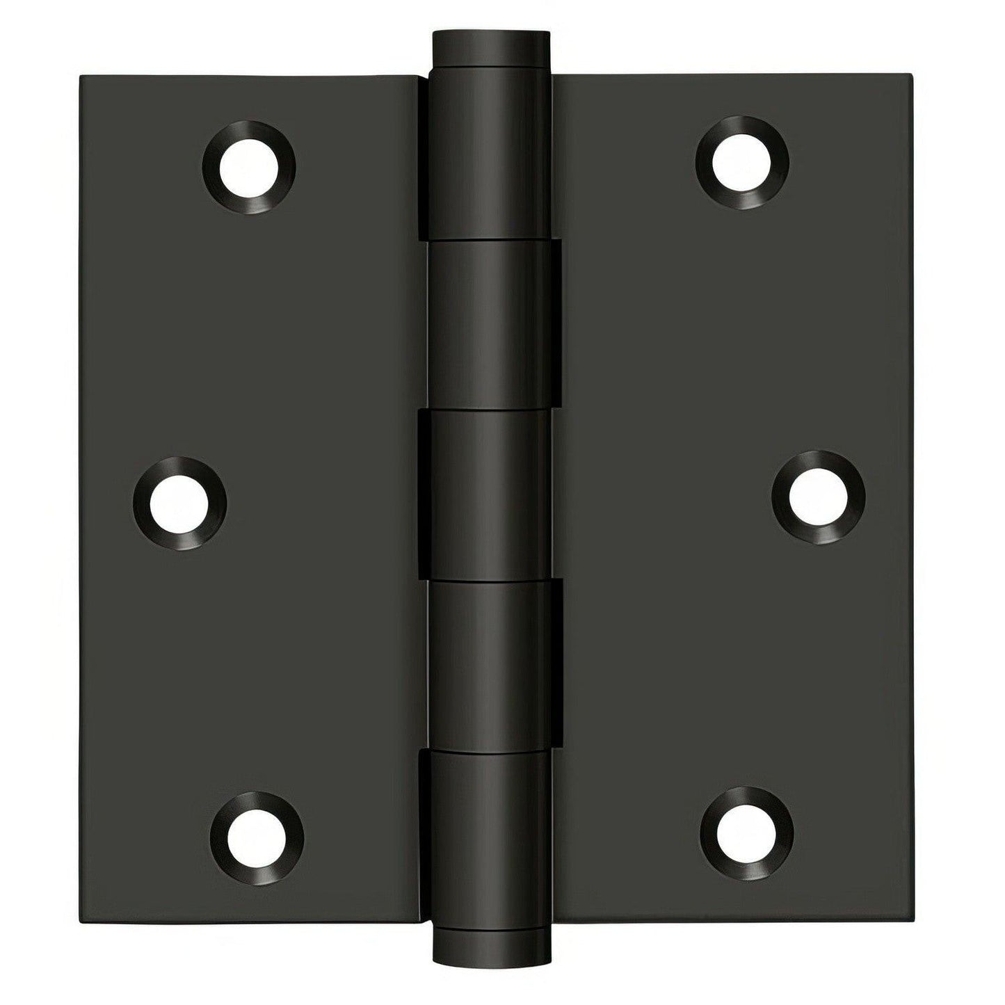 Deltana DSB35R 3-1/2" x 3-1/2" 1/4" Radius Corner Door Hinge