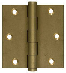 Deltana DSB3510 3-1/2" x 3-1/2" Square Corner Door Hinge.