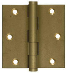 Deltana DSB3510 3-1/2" x 3-1/2" Square Corner Door Hinge