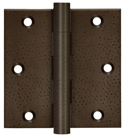 Deltana DSB3510 3-1/2" x 3-1/2" Square Corner Door Hinge