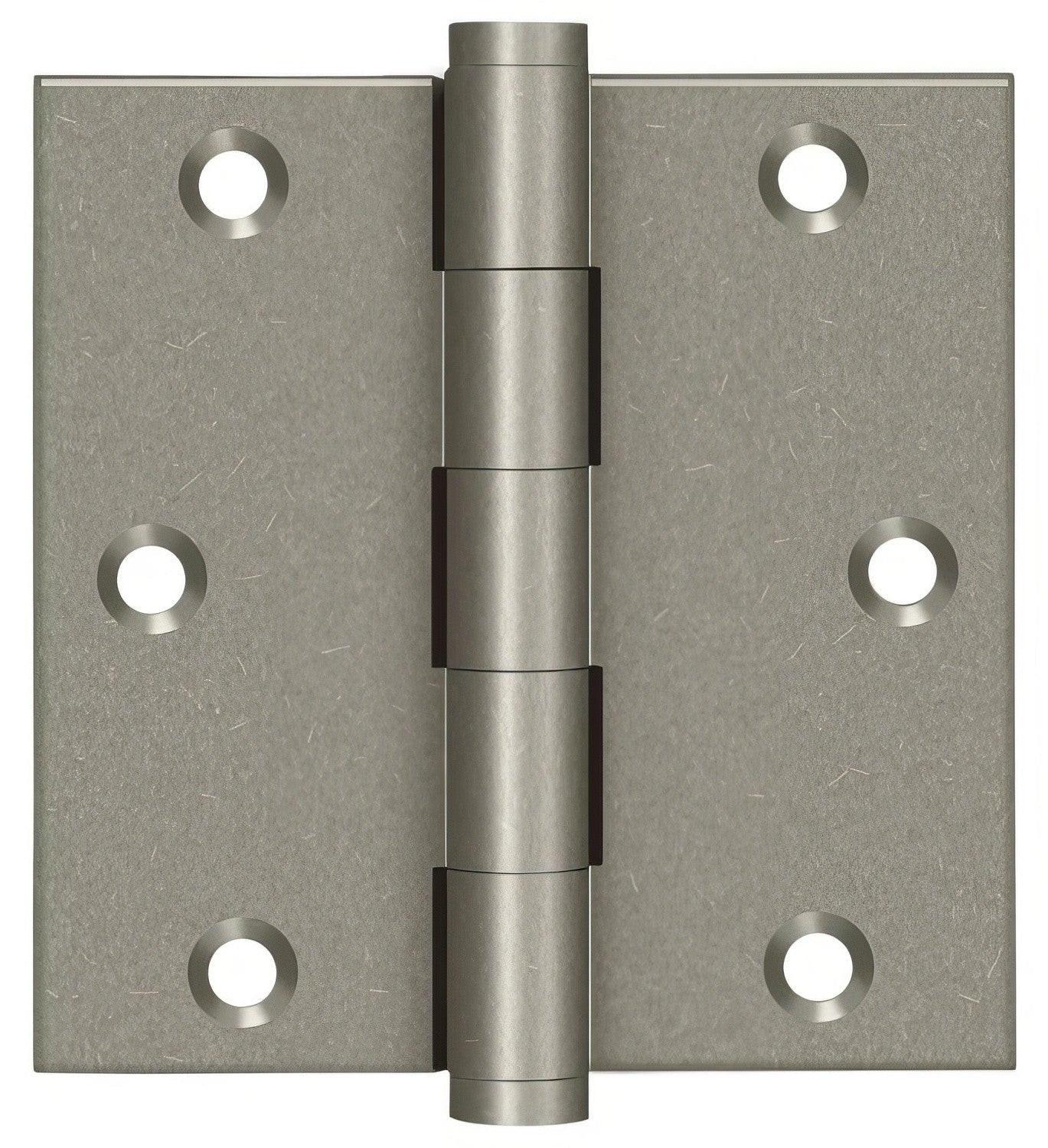 Deltana DSB3510 3-1/2" x 3-1/2" Square Corner Door Hinge