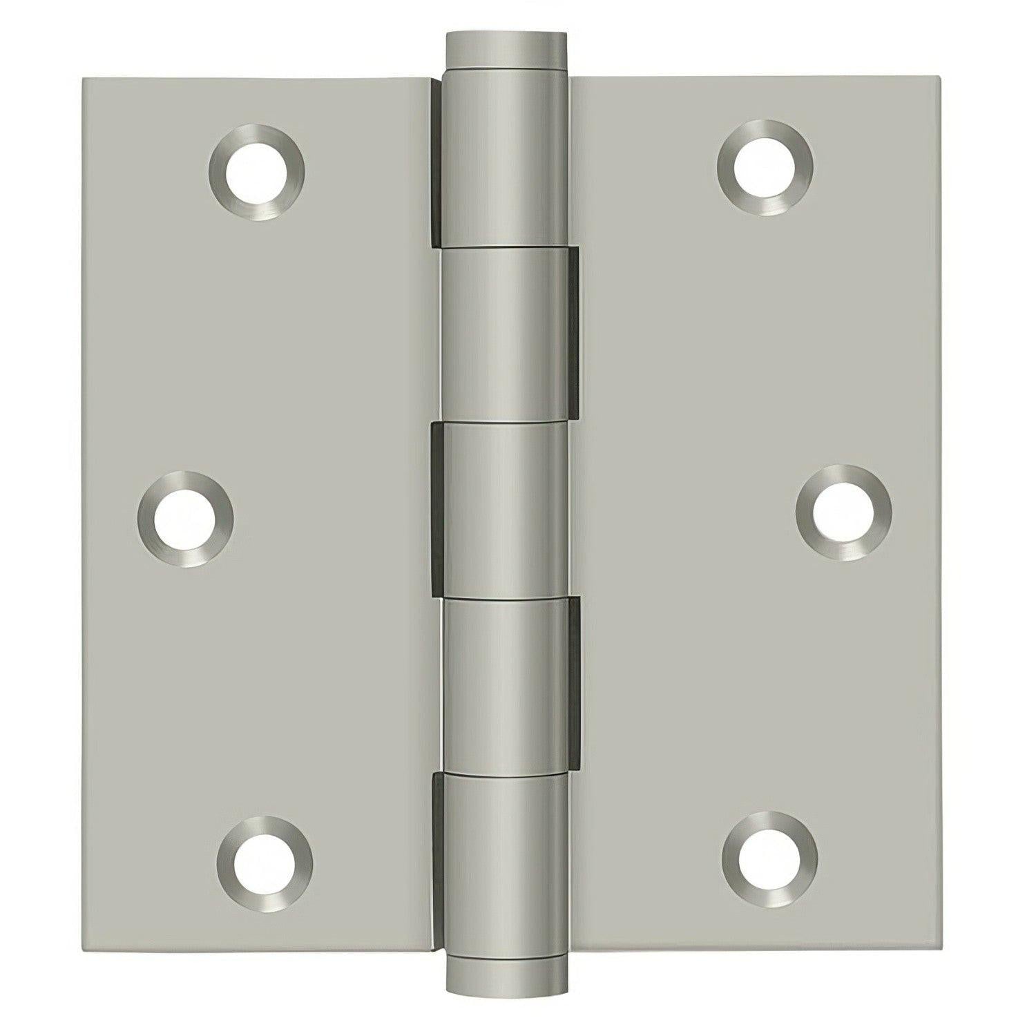 Deltana DSB35R 3-1/2" x 3-1/2" 1/4" Radius Corner Door Hinge