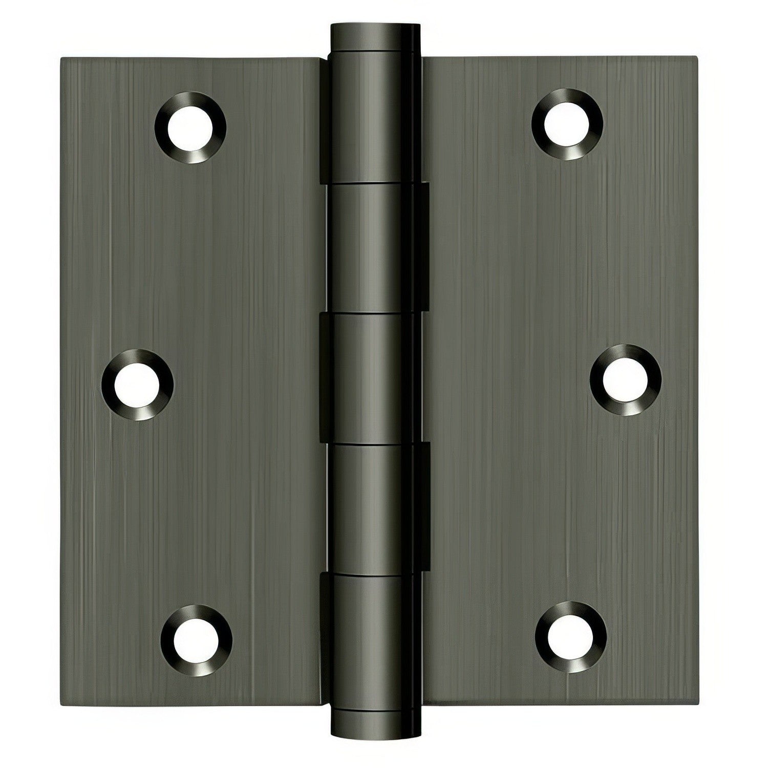 Deltana DSB35R 3-1/2" x 3-1/2" 1/4" Radius Corner Door Hinge.