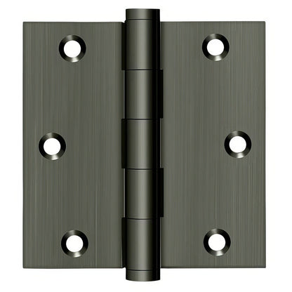 Deltana DSB355 3-1/2" x 3-1/2" Square Corner Door Hinge.