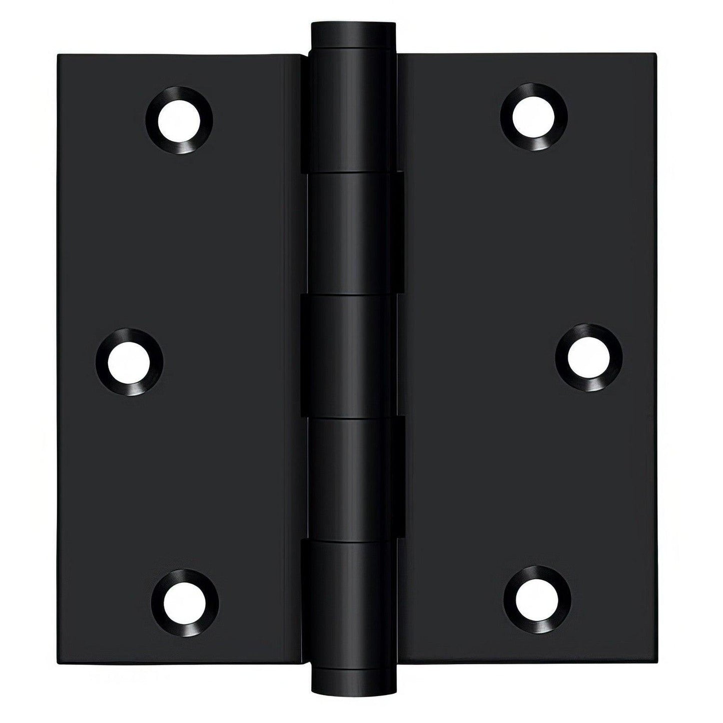 Deltana DSB35R 3-1/2" x 3-1/2" 1/4" Radius Corner Door Hinge