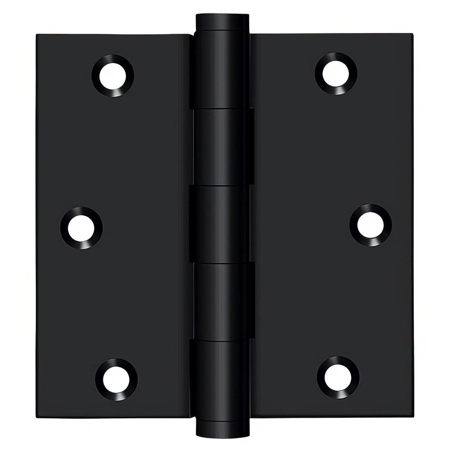 Deltana DSB35R 3-1/2" x 3-1/2" 1/4" Radius Corner Door Hinge