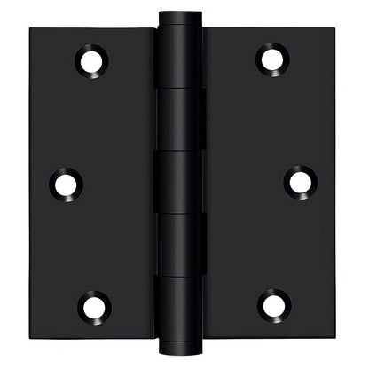 Deltana DSB35R 3-1/2" x 3-1/2" 1/4" Radius Corner Door Hinge