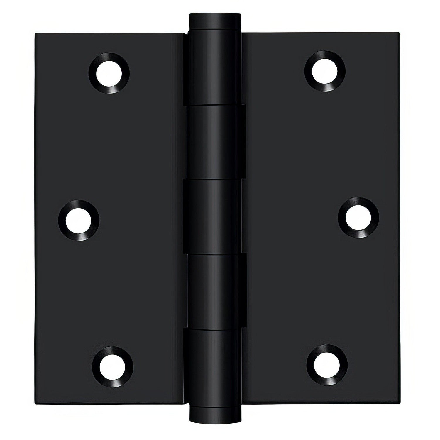 Deltana DSB35R 3-1/2" x 3-1/2" 1/4" Radius Corner Door Hinge.