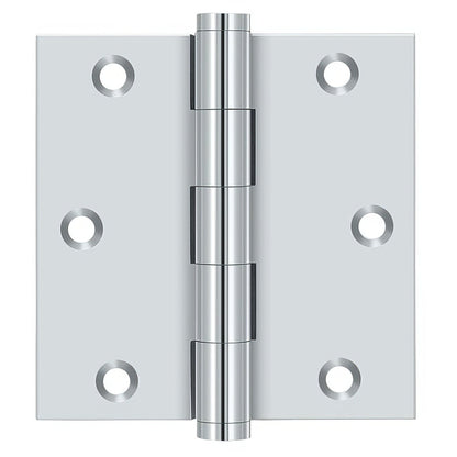 Deltana DSB35R 3-1/2" x 3-1/2" 1/4" Radius Corner Door Hinge.