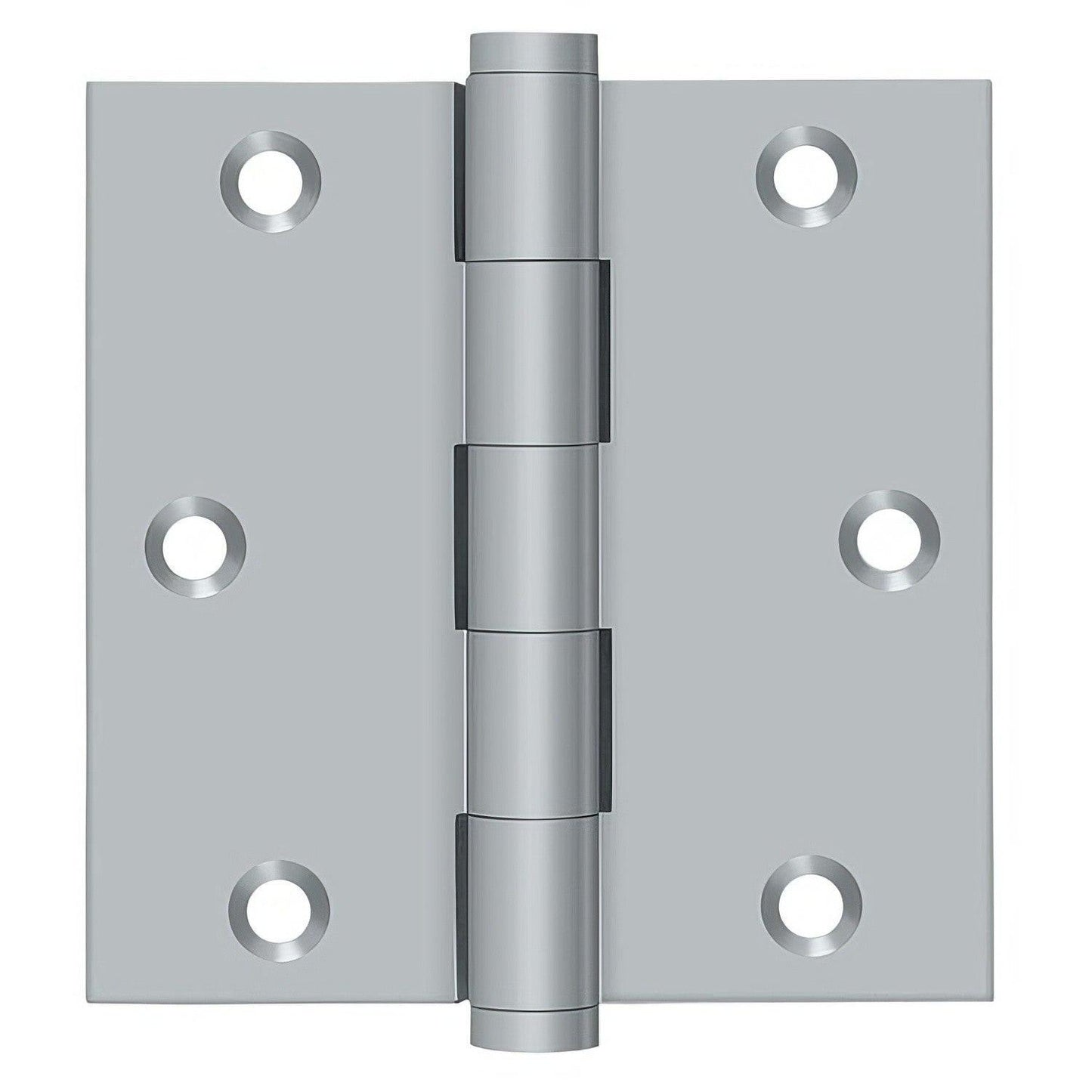 Deltana DSB35R 3-1/2" x 3-1/2" 1/4" Radius Corner Door Hinge