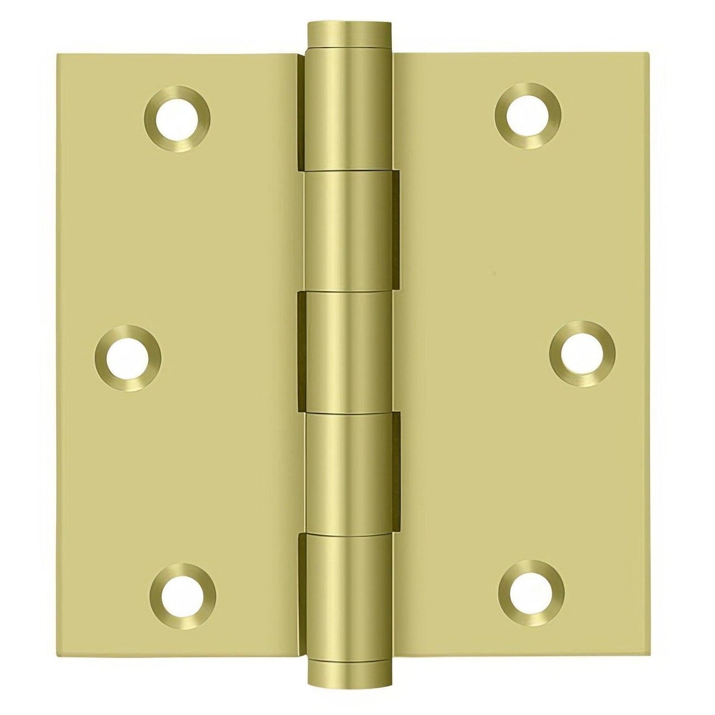 Deltana DSB35R 3-1/2" x 3-1/2" 1/4" Radius Corner Door Hinge