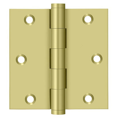 Deltana DSB35R 3-1/2" x 3-1/2" 1/4" Radius Corner Door Hinge.