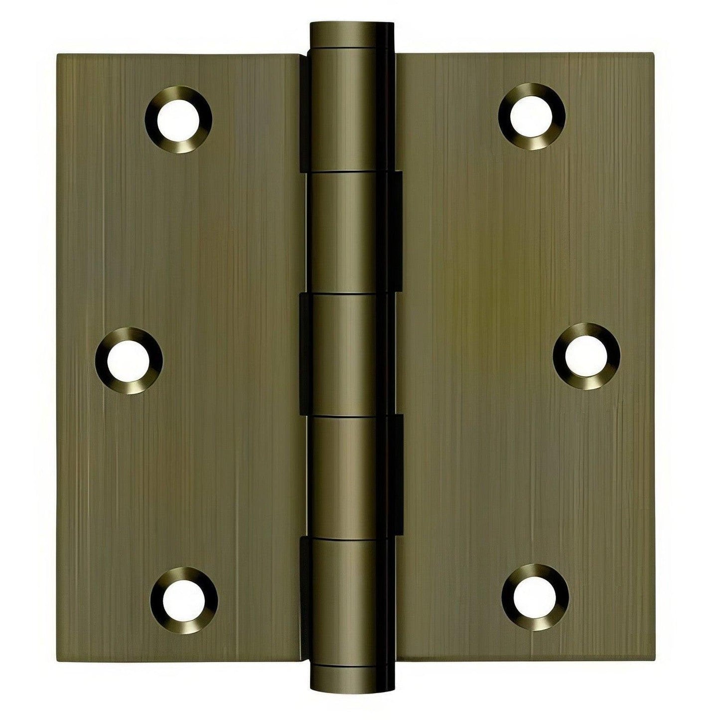Deltana DSB35R 3-1/2" x 3-1/2" 1/4" Radius Corner Door Hinge