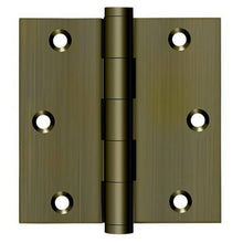 Deltana DSB355 3-1/2" x 3-1/2" Square Corner Door Hinge