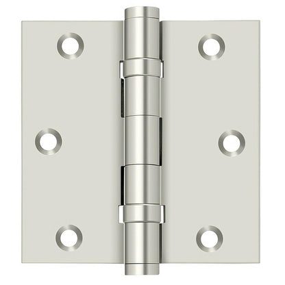 Deltana DSB35B 3-1/2" x 3-1/2" Square Corner Ball Bearing Door Hinge