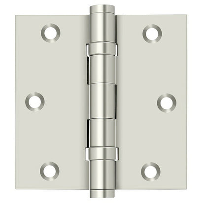 Deltana DSB35B 3-1/2" x 3-1/2" Square Corner Ball Bearing Door Hinge.