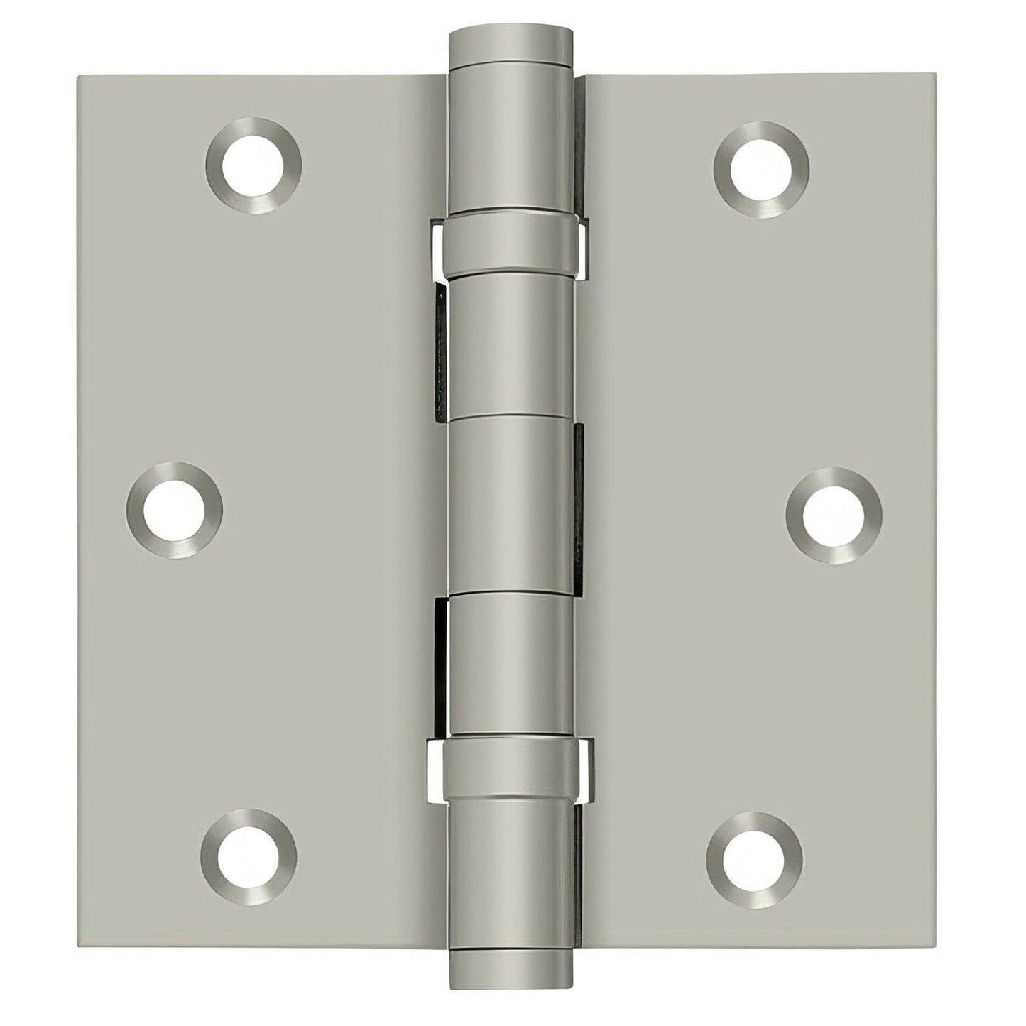 Deltana DSB35B 3-1/2" x 3-1/2" Square Corner Ball Bearing Door Hinge